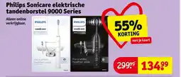 Kruidvat Philips Sonicare elektrische tandenborstel 9000 Series aanbieding