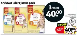 Kruidvat Kruidvat luiers jumbo pack aanbieding