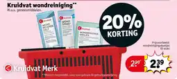 Kruidvat Kruidvat wondreiniging aanbieding