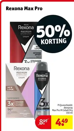 Kruidvat Rexona Max Pro aanbieding