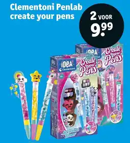 Kruidvat Clementoni Penlab create your pens aanbieding