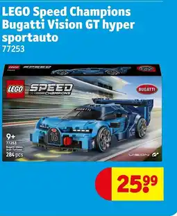 Kruidvat Lego Speed Champions Bugatti Vision GT hyper sportauto aanbieding