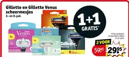 Kruidvat Gillette en Gillette Venus scheermesjes aanbieding