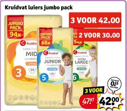 Kruidvat Kruidvat luiers jumbo pack aanbieding