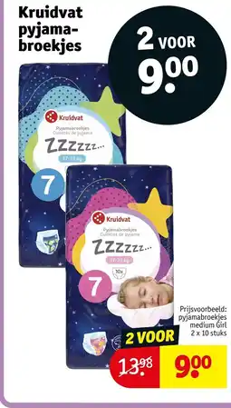 Kruidvat Kruidvat pyjama-broekjes aanbieding