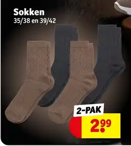 Kruidvat Sokken aanbieding