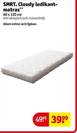 Kruidvat SMRT. Cloudy ledikant-matras aanbieding