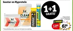 Kruidvat Isostar en Myprotein aanbieding