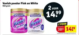 Kruidvat Vanish poeder Pink en White aanbieding