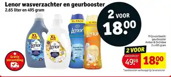 Lenor wasverzachter en geurbooster