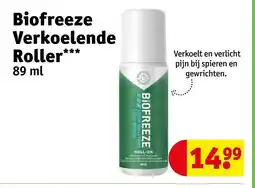 Kruidvat Biofreeze Verkoelende Roller aanbieding