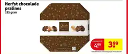Kruidvat Herfst chocolade pralines aanbieding