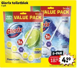 Kruidvat Glorix toiletblok aanbieding