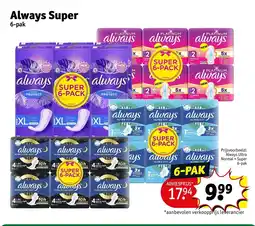 Kruidvat Always Super aanbieding