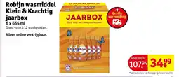 Kruidvat Robijn wasmiddel Klein & Krachtig aanbieding