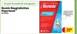 Kruidvat Rennie Maagtabletten aanbieding
