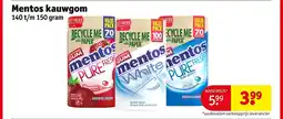 Kruidvat Mentos kauwgom aanbieding