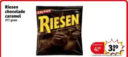 Kruidvat Riesen chocolade caramel aanbieding