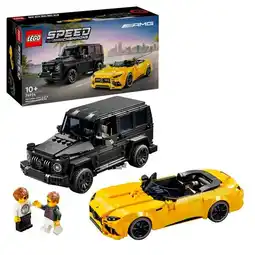 Trekpleister LEGO Speed Champions 76924 Mercedes-AMG G 63 en Mercedes-AMG SL 63 aanbieding