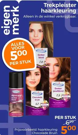 Trekpleister Trekpleister haarkleuring aanbieding
