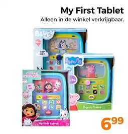 Trekpleister My First Tablet aanbieding