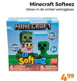 Trekpleister Minecraft Softeez aanbieding