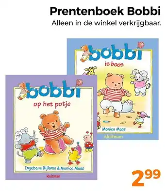 Trekpleister Prentenboek Bobbi aanbieding