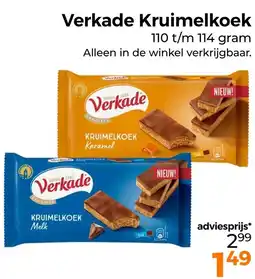 Trekpleister Verkade Kruimelkoek aanbieding