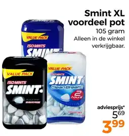 Trekpleister Smint XL voordeel pot aanbieding
