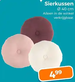 Trekpleister Sierkussen aanbieding