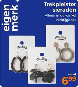 Trekpleister trekpleister sieraden aanbieding