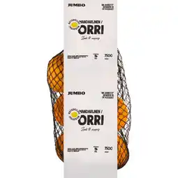 Jumbo Jumbo Orri Mandarijnen 750 g aanbieding