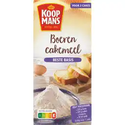 Jumbo Koopmans Boeren Cakemeel 450 g aanbieding