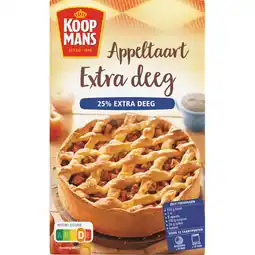 Jumbo Koopmans Appeltaart Extra Deeg 550 g aanbieding