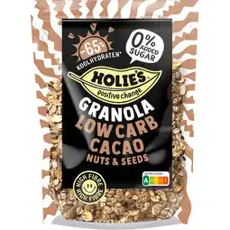 Jumbo Holie's Granola Low Carb Cacao Nuts & Seeds 350 g aanbieding