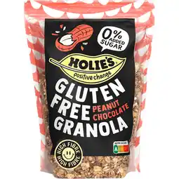 Jumbo Holie's Gluten Free Granola Peanut Chocolate 330 g aanbieding
