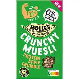 Jumbo Holie's Crunchy Muesli Protein Apple Crumble 400 g aanbieding