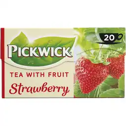 Jumbo Pickwick Aardbei Fruit Thee 20 Stuks aanbieding