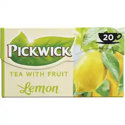 Jumbo Pickwick Citroen Fruit Thee 20 Stuks aanbieding