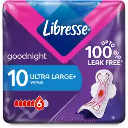 Jumbo Libresse Ultra Night Wing 10 Stuks aanbieding