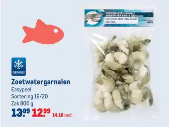 Makro Zoetwatergarnalen aanbieding