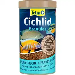 Zooplus 2x500ml Tetra Cichlid Granules Vissenvoer aanbieding