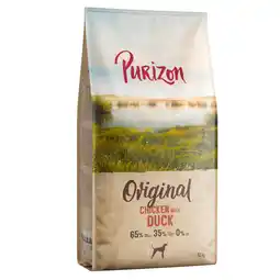 Zooplus Dubbelpak: 2x12kg Purizon Droogvoer voor honden met kip en eend aanbieding