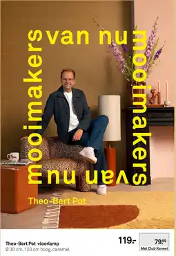 Karwei Theo-Bert Pot vloerlamp aanbieding