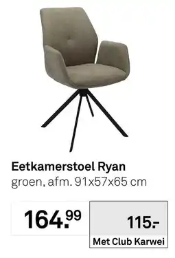 Karwei Eetkamerstoel Ryan aanbieding