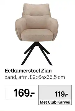 Karwei Eetkamerstoel Zian aanbieding