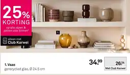 Karwei Club Karwei Vaas aanbieding