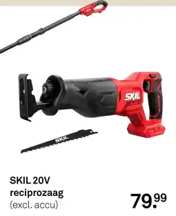 Karwei SKIL 20V reciprozaag aanbieding