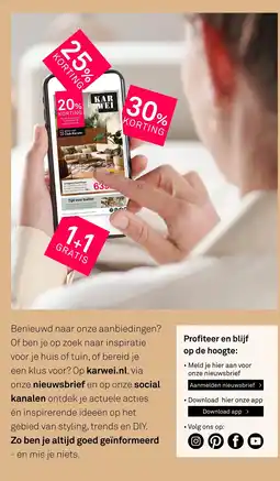 Karwei karwei aanbieding