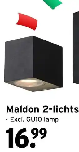 GAMMA Maldon 2-lichts aanbieding